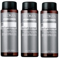 Фото Redken Color Camo Light Ash - Камуфляж для волос, светлый пепельный, 3*60 мл