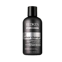 Redken Silver Charge - Укрепляющий шампунь для нейтрализации желтизны седых и осветленных волос 300 мл от Professionhair