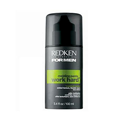 Фото Redken Work Hard Paste - Паста для подвижной укладки и сильной фиксации волос, 100 мл