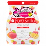 Фото Sun Smile Pure Smail Essence Mask - Маска для лица очищающая на йогуртовой основе с яблоком и манго, 1 шт