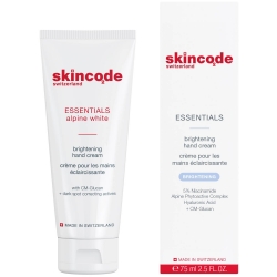Фото Skincode Essentials Alpine White Brightening Hand Cream - Крем для рук осветляющий, 75 мл