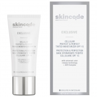 Фото Skincode - Клеточный увлажняющий и матирующий тонирующий крем "Защита и улучшение" SPF 15, 30 мл