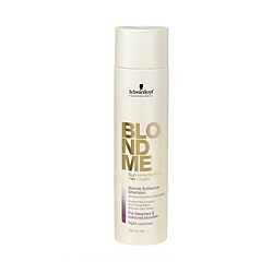 Фото Schwarzkopf BlondMe Blonde Brilliance Shampoo Light Cool-Ice - Шампунь для поддержания холодных оттенков светлых волос 250 мл