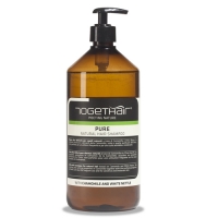 Togethair Pure - Ультра-мягкий шампунь для натуральных волос, 1000 мл ducray элюсьон дерматологический мягкий балансирующий шампунь 400 мл