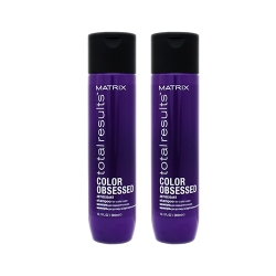 Фото Matrix Total Results Color Obsessed Shampoo - Шампунь для окрашенных волос с антиоксидантами, 2х300 мл