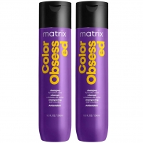 Фото Matrix Total Results Color Obsessed Shampoo - Шампунь для окрашенных волос с антиоксидантами, 2х300 мл