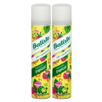 Batiste Dry Shampoo Tropical - Сухой шампунь, 2х200 мл