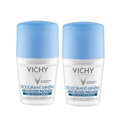 Фото Vichy - Комплект: Минеральный дезодорант без солей алюминия 48 часов свежести,2 шт. по 50 мл, 1 шт