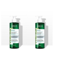 Vichy - Комплект: Detox Глубоко очищающий шампунь Dercos Nutrients, 2 шт. по 250 мл, 1 шт