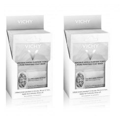 Фото Vichy - Комплект: Минеральная Очищающая поры маска с глиной саше 2х6 мл (Комплект: из 2 штук), 1 шт
