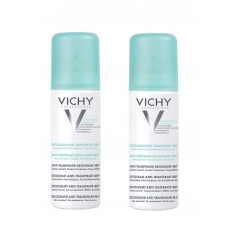 Фото Vichy - Комплект: Дезодорант аэрозоль регулирующий избыточное потоотделение 24 часа,2 шт. по 125 мл, 1 шт