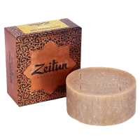 Zeitun - Мыло Премиум №8 (с cерой), 110 гр le petit olivier мыло алеппо для тела твердое с маслом лавра и оливы