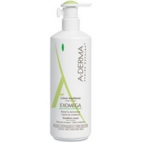 A-Derma Exomega Emollient Cream - Крем смягчающий, 400 мл