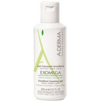 A-Derma Exomega Emollient Foaming Gel - Гель пенящийся смягчающий, 200 мл
