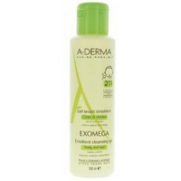 A-Derma Exomega Gel Lavant Emollient Corps Et Cheveux - Гель для тела и волос 2в1, 500 мл. - фото 1
