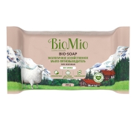 BioMio - Хозяйственное мыло без запаха, 200 г мыло хозяйственное твердое золушка бытовое с глицерином для удаления пятен 90 г