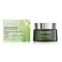 Ahava Mineral Radiance Overnight De-Stressing Cream SPF15 - Минеральный ночной крем, 50 мл - фото 1