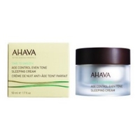 Ahava Time To Smooth Age Control Even Tone Sleeping Cream - Антивозрастной ночной крем для выравнивания цвета кожи, 50 мл