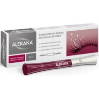 Alerana - Стимулятор роста ресниц и бровей, 6 мл х 2