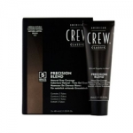 Фото American Crew Precision Blend - Краска для седых волос натуральный оттенок 4-5, 3*40 мл