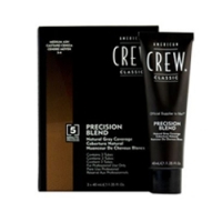 American Crew Precision Blend - Краска для седых волос пепельный оттенок 5-6, 3*40 мл нитки 40 2 универсальные 400 ярдов 269 тёмно серо пепельный 10 шт в уп
