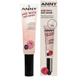 Фото ANNY Cosmetics Pink Berry Nail Serum - Сыворотка для ногтей с экстрактом ягод асаи, 15 мл