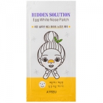 Фото Apieu Hidden Solution Egg White Nose Patch - Пластырь очищающий для носа с экстрактом яичного белка, 1 г