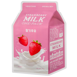 Фото Apieu Strawberry Milk One-Pack - Молочная маска клубника, 21 г