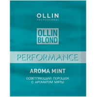 Ollin Professional - Осветляющий порошок с ароматом мяты, 30 г зубная паста новый жемчуг комплекс с сильный аромат мяты 75 мл