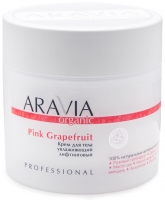 Aravia Professional Organic Pink Grapefruit - Крем для тела увлажняющий лифтинговый, 300 мл siberina комплекс гидролатов эффект лифтинга с тонизирующим и подтягивающим действием 50