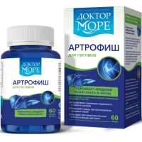 Доктор Море - Комплекс для суставов Артрофиш, 60 капсул