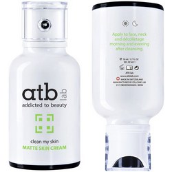 Фото Atb Lab Clean My Skin Matte Skin Cream - Матирующий крем, 50 мл