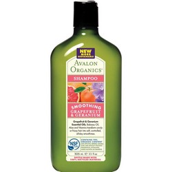 Фото Avalon Organics Grapefruit Geranium Smoothing Shampoo - Шампунь выпрямляющий с маслом герани и грейпфрута, 325 мл
