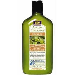 Фото Avalon Organics Hand Body Lotion Olive Grape Seed - Шампунь для волос с маслом оливы и виноградных косточек, 325 мл