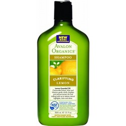 Фото Avalon Organics Lemon Clarifying Shampoo - Шампунь для блеска волос с маслом лимона, 325 мл