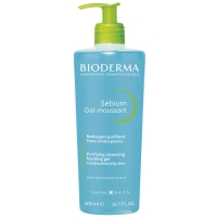 Bioderma - Мусс очищающий, 500 мл пилинг гель маньо против воспалений и жирного блеска manyo galactomy peeling gel 75 ml