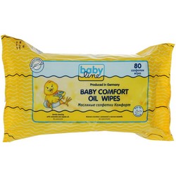 Фото Babyline Baby Comfort Oil Wipes - Салфетки масляные Комфорт, 80 шт