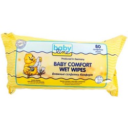 Фото Babyline Baby Comfort Wet Wipes - Салфетки влажные Комфорт с алоэ вера и ромашкой, 80 шт