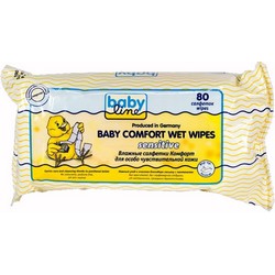 Фото Babyline Baby Comfort Wet Wipes Sensitive - Салфетки влажные Комфорт, 80 шт