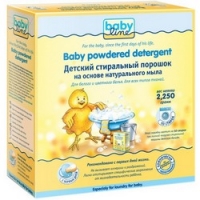 

Babyline Baby Powdered Detergent - Стиральный порошок детский на основе натурального мыла, 2250 г