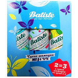 Batiste Cherry Tropical Original - Набор сухих шампуней, 3х50 мл фото Фото Batiste Cherry Tropical Original - Набор сухих шампуней, 3х50 мл