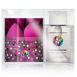 Фото Beauty Blender the Original beautyblender double + cleanser kit - Набор из 2-х розовых спонжей + Очищающий гель