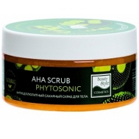Beauty Style AHA Scrub Phytosonic - Антицеллюлитный сахарный скраб для тела, 200 мл - фото 1
