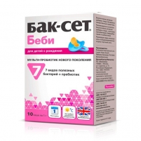 Фото Бак-сет - Мульти-пробиотик Беби для взрослых и детей с рождения , 10 саше х 1 г