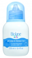Biolane Kids - Гель для купания и шампунь 2 в 1 для детей с 3-х лет, 250 мл от Professionhair