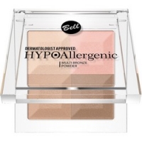 Bell Hypoallergenic Multi Bronze Powder - Пудра с бронзирующим и осветляющим эффектом, тон 02, бежевый, 5 гр