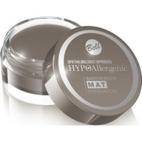 

Bell Hypoallergenic Waterproof Mat Eyeshadow - Водостойкие матовые тени для век, тон 02, серо-коричневый, 23 гр