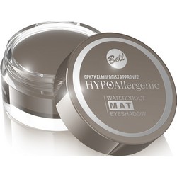 Фото Bell Hypoallergenic Waterproof Mat Eyeshadow - Водостойкие матовые тени для век, тон 02, серо-коричневый, 23 гр
