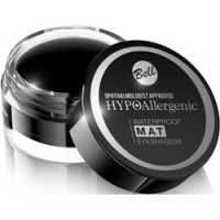 Bell Hypoallergenic Waterproof Mat Eyeshadow - Водостойкие матовые тени для век, тон 04, черный, 23 гр