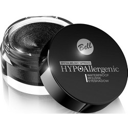 Фото Bell Hypoallergenic Waterproof Mousse Eyeshadow - Кремовые тени для век, тон 05, черный, 23 гр